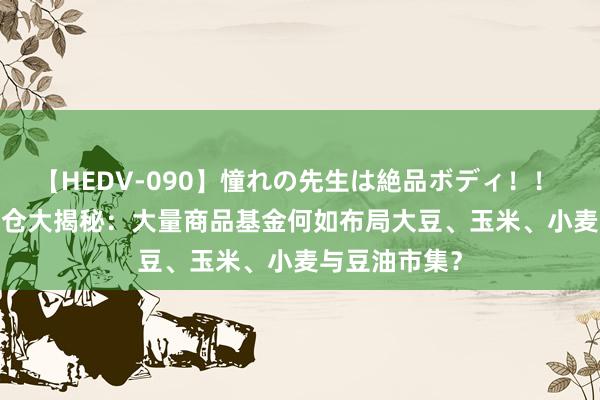 【HEDV-090】憧れの先生は絶品ボディ！！ 3 CBOT合手仓大揭秘：大量商品基金何如布局大豆、玉米、小麦与豆油市集？