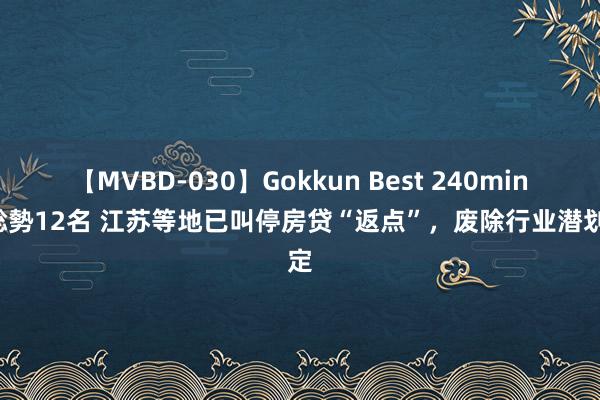 【MVBD-030】Gokkun Best 240min. 総勢12名 江苏等地已叫停房贷“返点”，废除行业潜划定