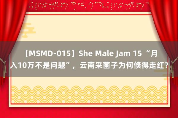 【MSMD-015】She Male Jam 15 “月入10万不是问题”，云南采菌子为何倏得走红？